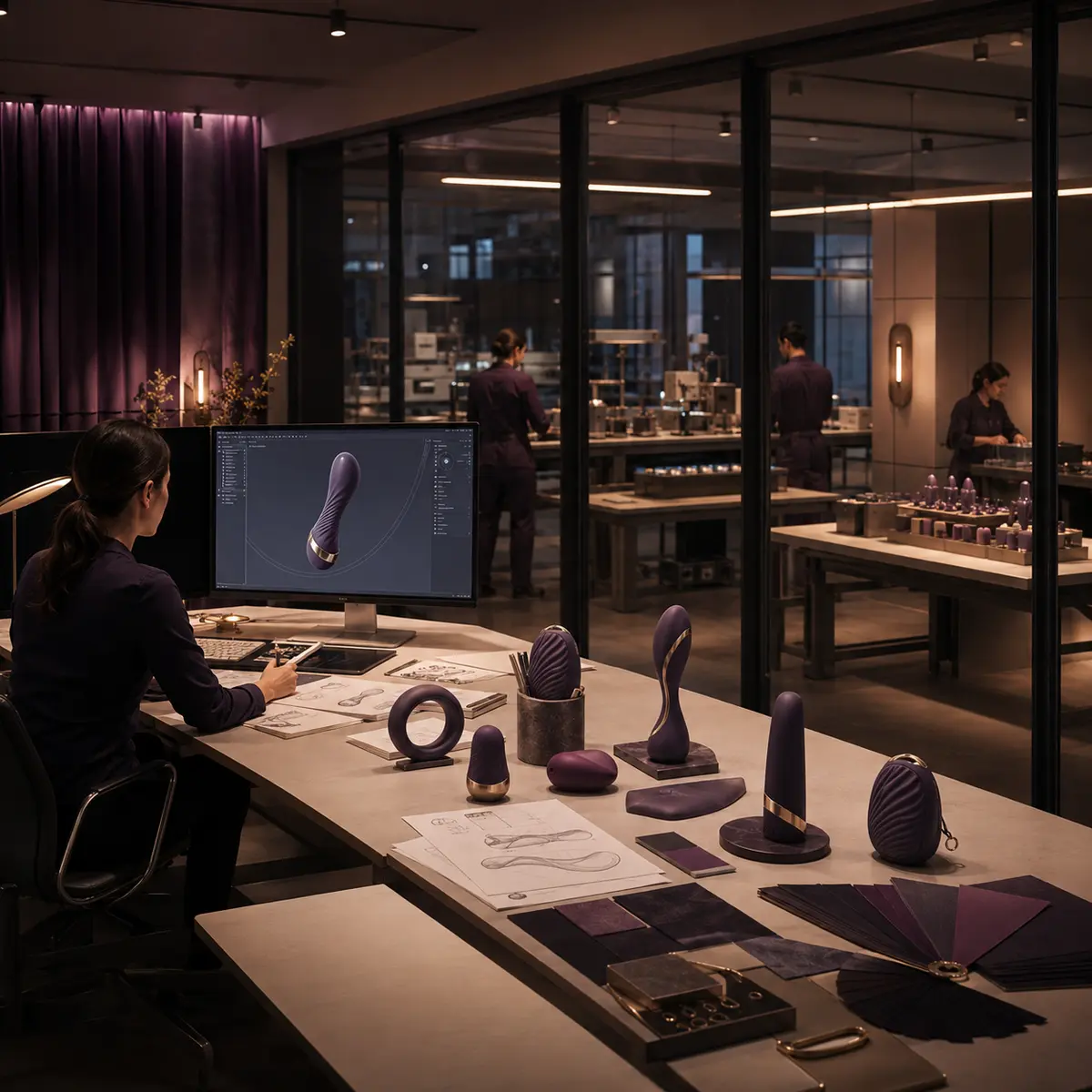 Conceptual visualization of INTIMANEX design, development and production workflow